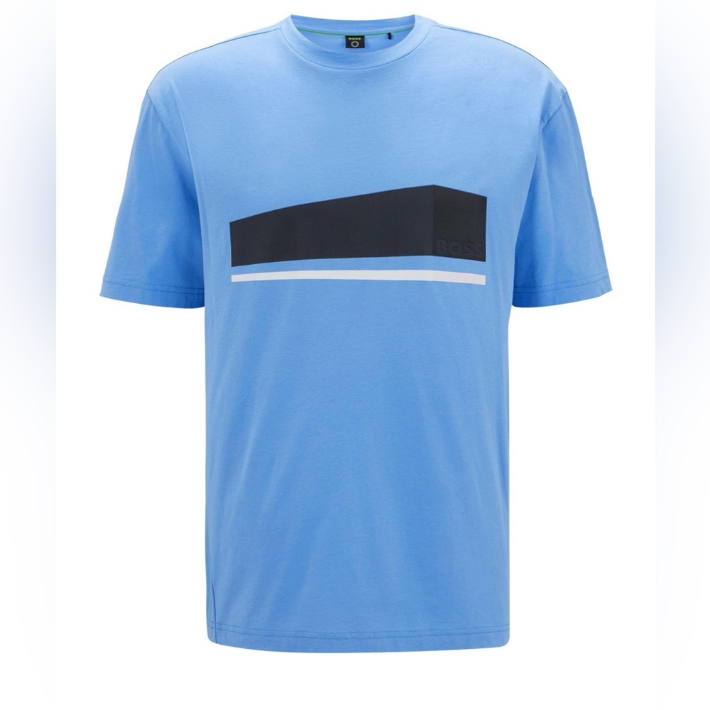 Boss - Logo Artwork Relaxed-Fit T-shirt Size Medium